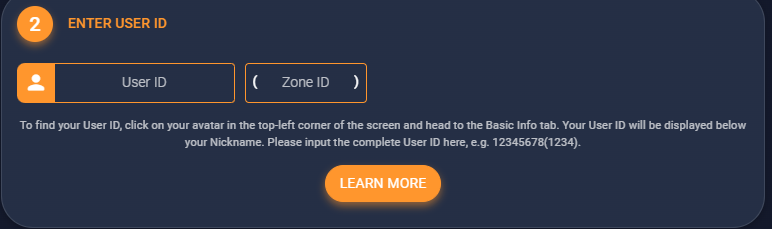 MLBB Topup Method